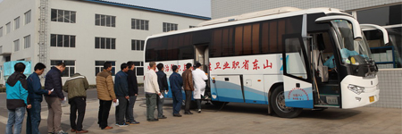 2016年3月5日ng28邀请山东省职业病医院的专业人员为特殊